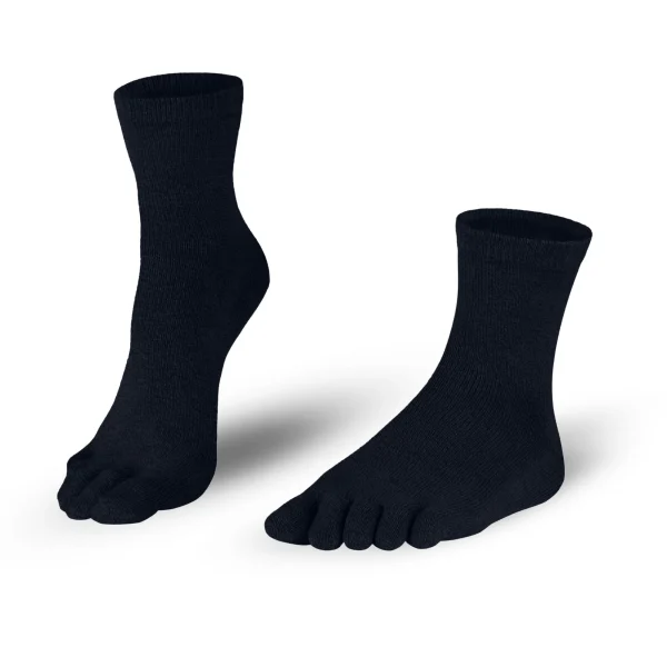 Calcetines de dedos de Algodón Midi Negro KNITIDO - Imagen 2