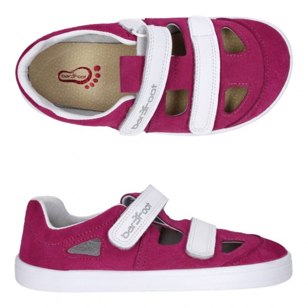 Sandalias Cross Fucsia - BAR3FOOT