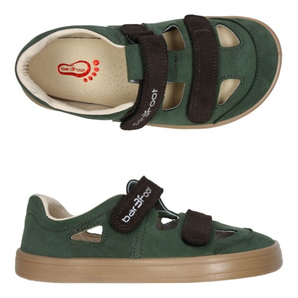Sandalias Cross Verde -BAR3FOOT