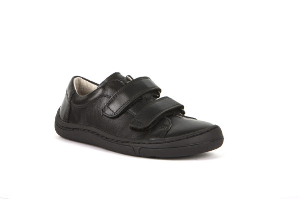 ZAPATILLAS DE PIEL NEGRO - FRODDO
