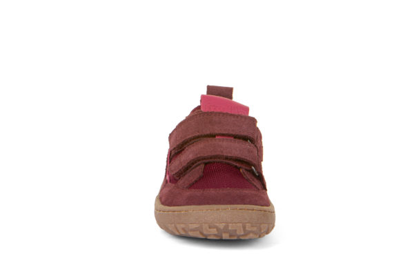 ZAPATILLAS RESPETUOSAS PIEL/TEXTIL BURDEOS - FRODDO - Imagen 2