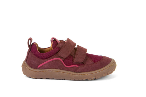 ZAPATILLAS RESPETUOSAS PIEL/TEXTIL BURDEOS - FRODDO - Imagen 5