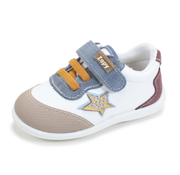 DEPORTIVAS ZAPYFLEX BLANCO/NIQUEL