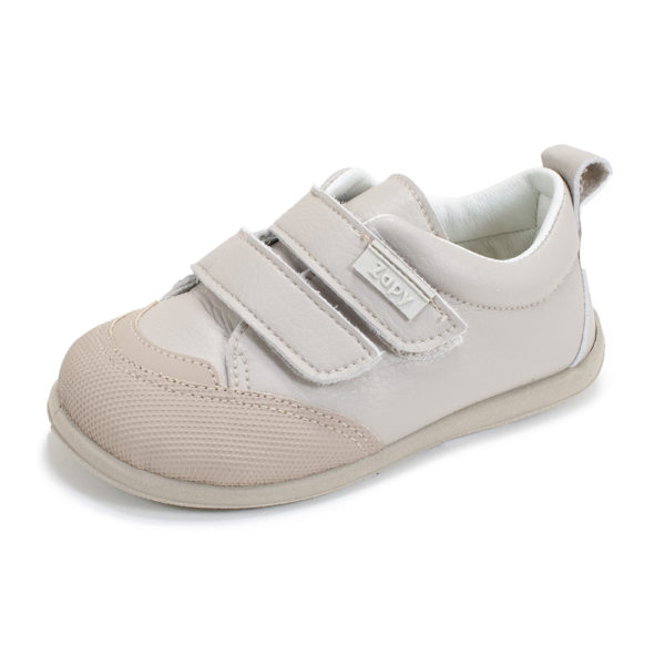 DEPORTIVAS ZAPYFLEX DE MICROFIBRA ARENA/PIEDRA