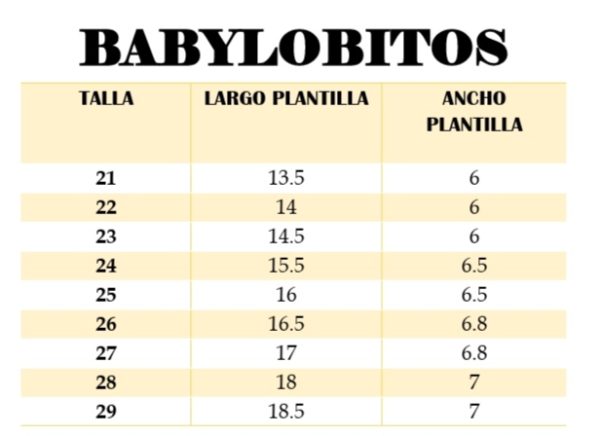 BOTITA RESPETUOSA ECLIPSE- BABYLOBITOS - Imagen 6
