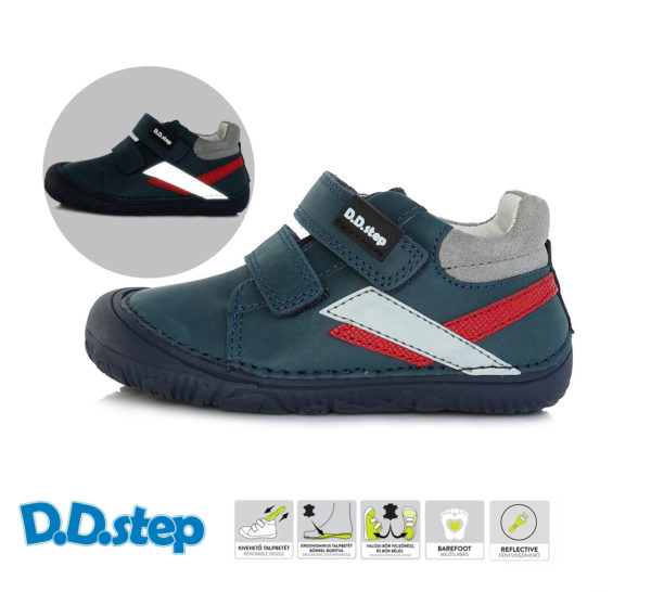 ZAPATO RESPETUOSO AZUL CON REFLECTANTE - D.D.STEP - Imagen 8