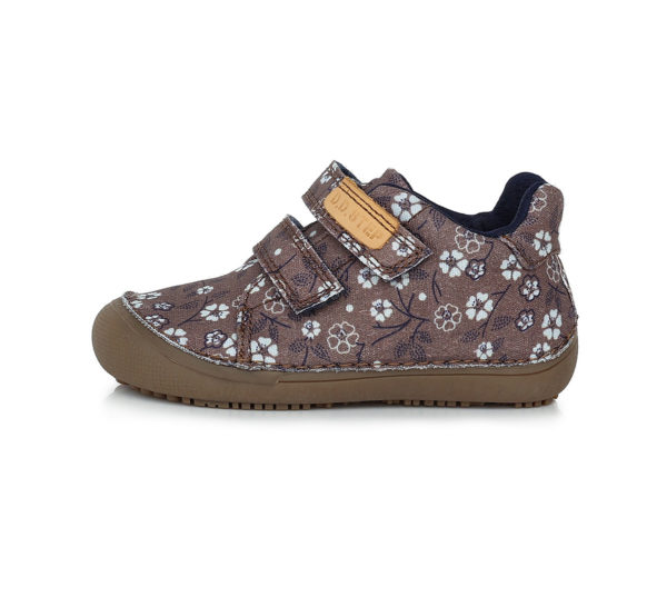 ZAPATILLAS RESPETUOSAS MARRON CON FLORES-DDSTEP - Imagen 2