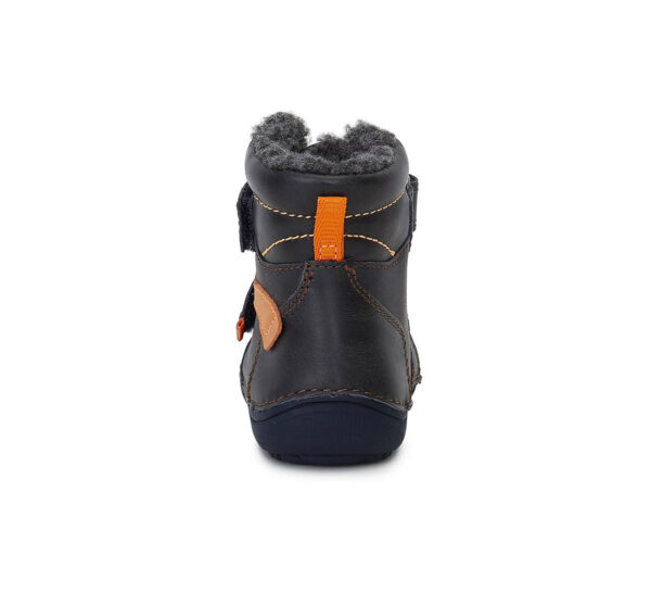 BOTAS AZULES RESPETUOSAS CON DETALLES EN COLOR NARANJA - DDSTEP - Imagen 3