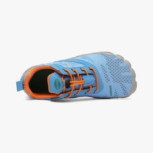 DEPORTIVA RESPETUOSA FREE I AZUL CIELO / NARANJA SAGUARO - Imagen 4