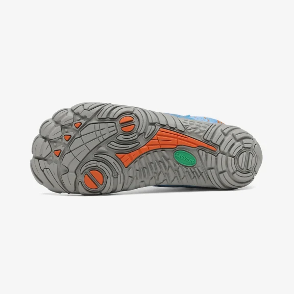 DEPORTIVA RESPETUOSA FREE I AZUL CIELO / NARANJA SAGUARO - Imagen 5