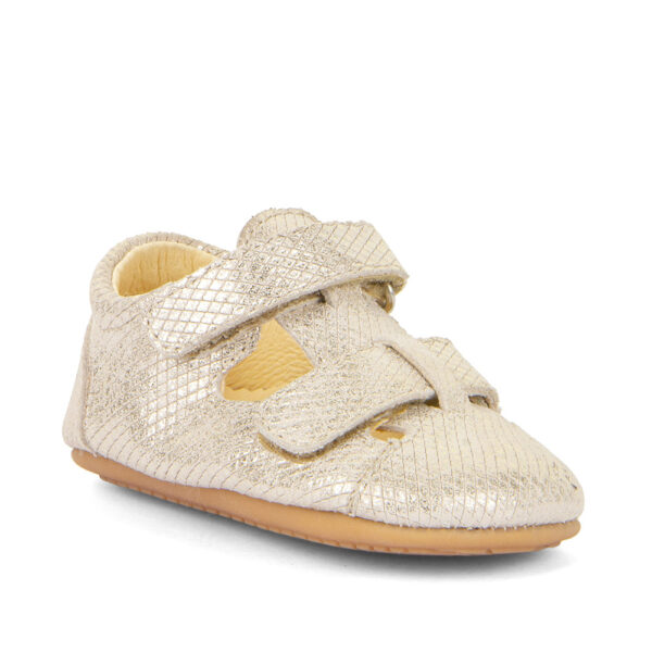 SANDALIA FRODDO PREWALKERS GOLD SHINE
