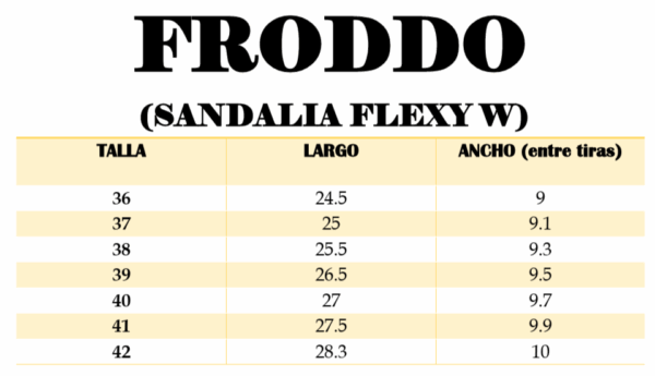SANDALIA FLEXY W BLACK - FRODDO BAREFOOT - Imagen 4