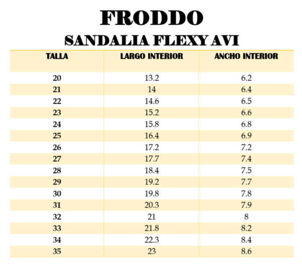 SANDALIA FLEXY AVI LIGHT GREY - FRODDO - Imagen 5