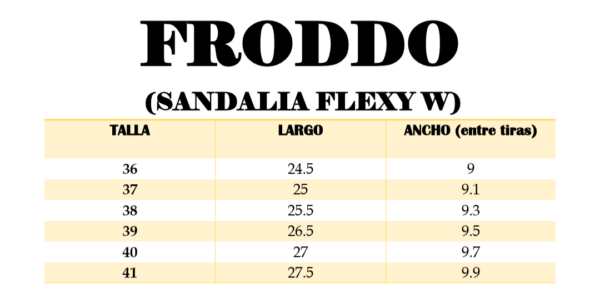 SANDALIA FLEXY W GOLD SHINE - FRODDO BAREFOOT - Imagen 6