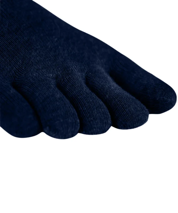 Calcetines de dedos de deporte / tiempo libre con tecnologia Coolmax AZUL -KNITIDO - Imagen 2