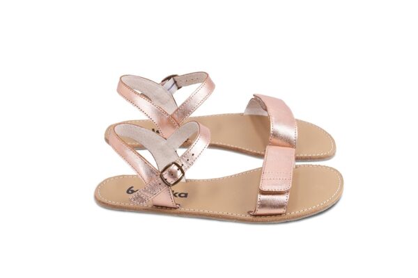 Sandalia GRACE ROSE GOLD - BE LENKA - Imagen 4