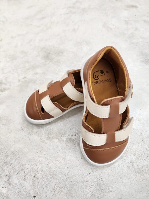 Sandalia DUPLO horma+  CUERO/GLACIAR - Dispares - Imagen 4
