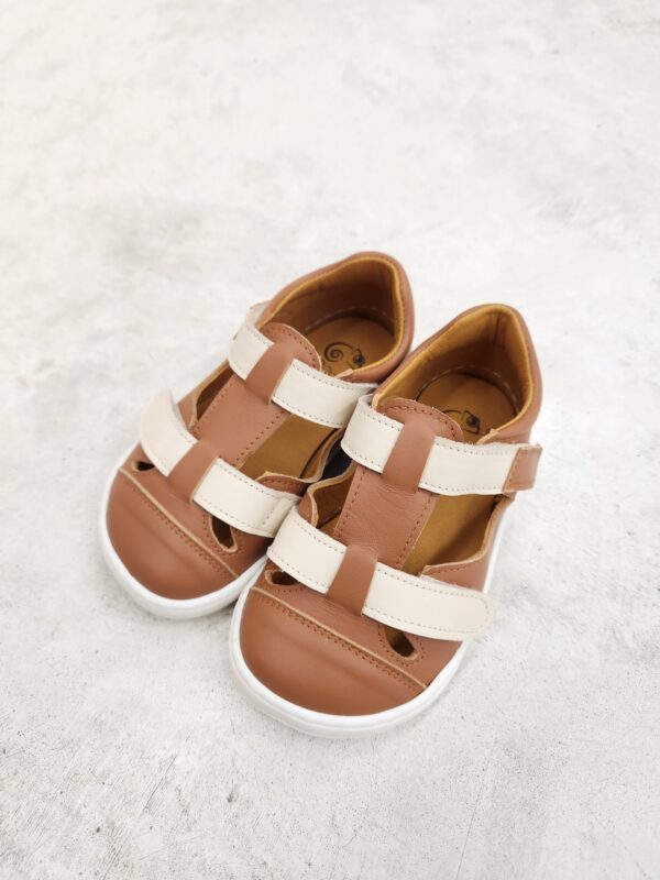 Sandalia DUPLO horma+  CUERO/GLACIAR - Dispares - Imagen 2