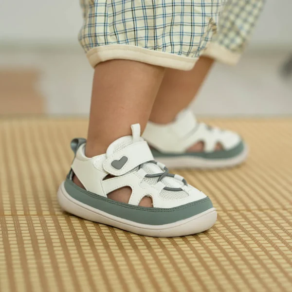 SANDALIA CICLON GRIS - LITTLEBLUELAMB - Imagen 2