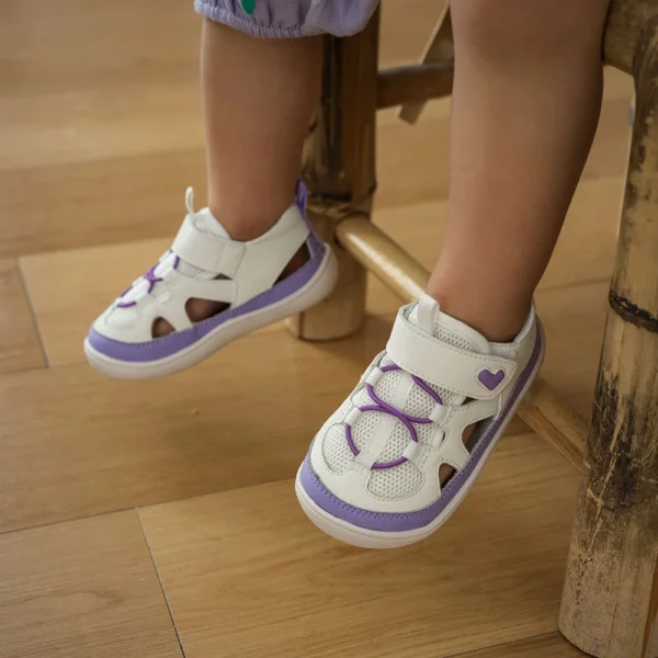 SANDALIA CICLON MORADO - LITTLEBLUELAMB - Imagen 5