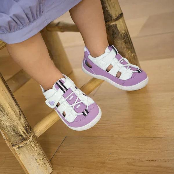SANDALIA LEDO MORADO - LITTLEBLUELAMB - Imagen 6
