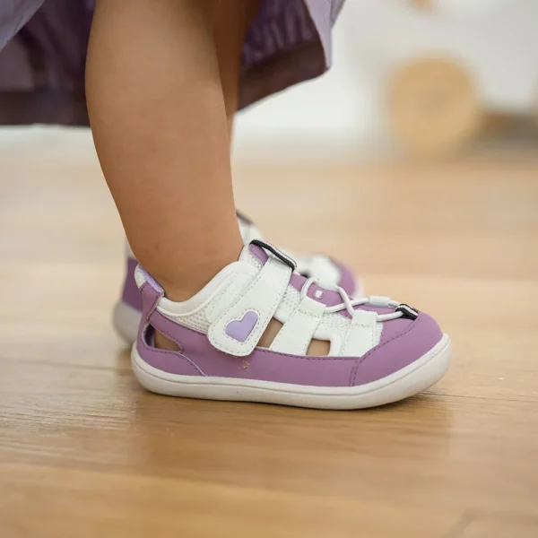 SANDALIA LEDO MORADO - LITTLEBLUELAMB - Imagen 5