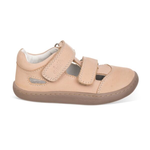 SANDALIA DE PIEL COLOR ROSA - CHETTO - Imagen 5