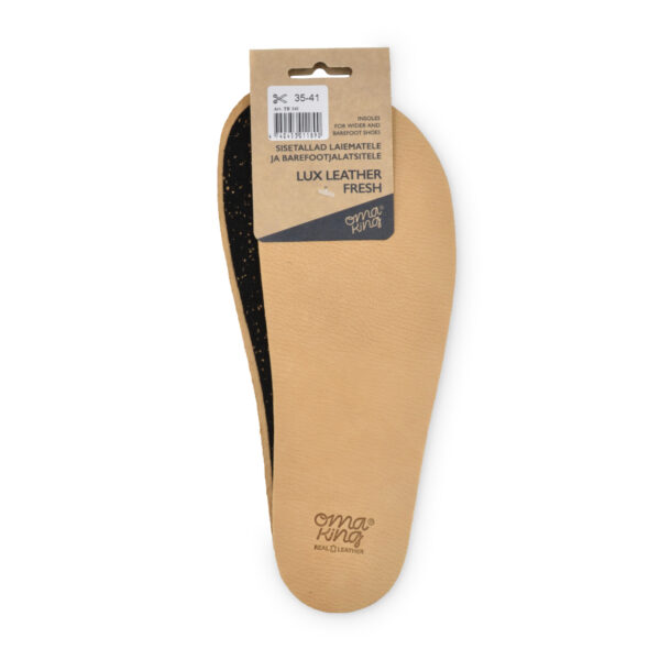 PLANTILLAS BAREFOOT RECORTABLES DE PIEL DE 3MM - OMAKING