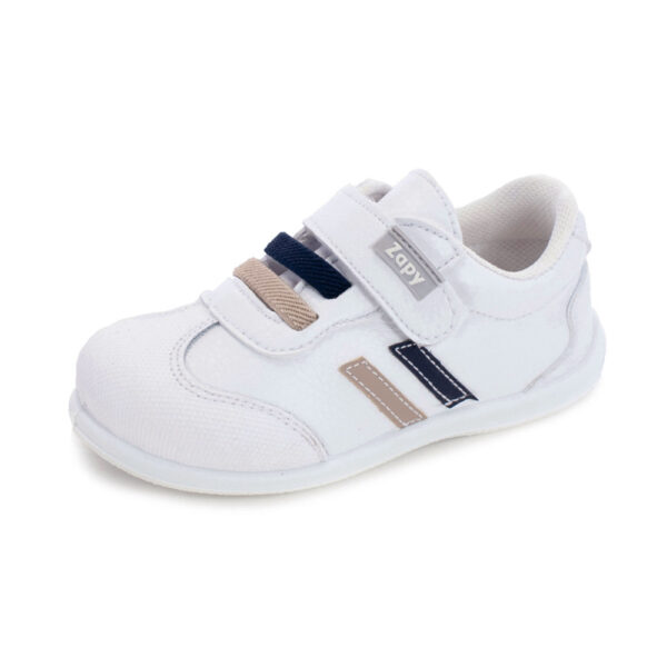 DEPORTIVA RESPETUOSA BLANCO / ARENA/ NAVY - ZAPYFLEX - Imagen 3