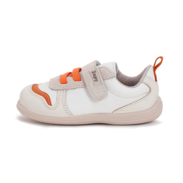 DEPORTIVA RESPETUOSA HIELO/NARANJA - ZAPYFLEX - Imagen 3