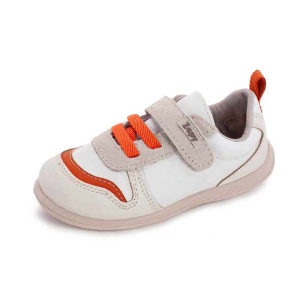 DEPORTIVA RESPETUOSA HIELO/NARANJA - ZAPYFLEX - Imagen 2