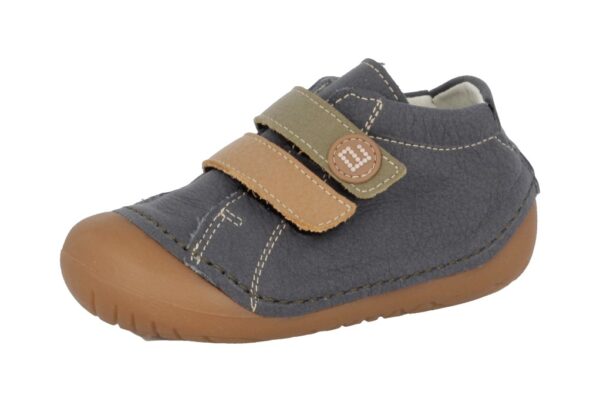 ZAPATO NOBUK LAVADO NAVY GATEAFLEX - ANDANINES