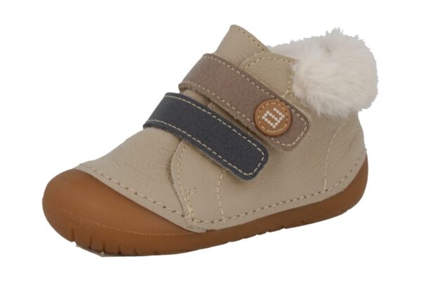 ZAPATO NOBUK LAVADO PIEDRA CON NAVY GATEAFLEX - ANDANINES
