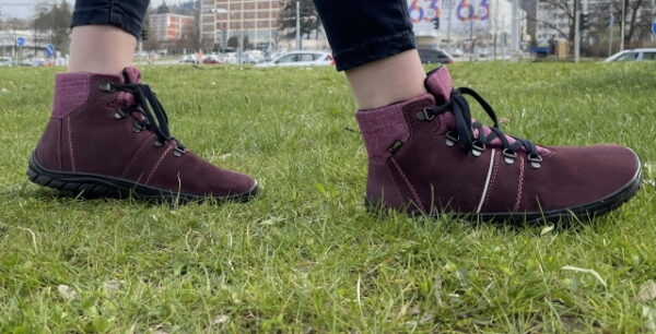 FARE BARE BOTAS MEMBRANA IMPERMEABLE BOTAS BURDEOS - Imagen 6