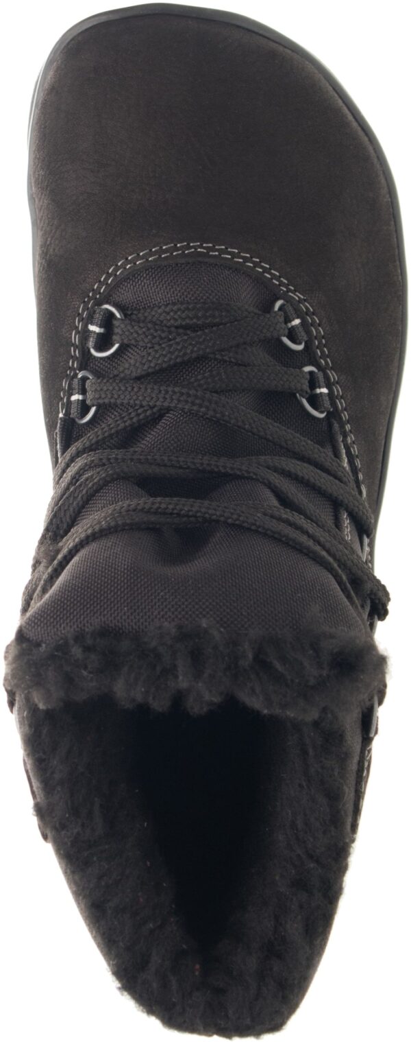 BOTA RESPETUOSA BAREFOOT FARE BARE NEGRO CON BORREGUITO Y MEMBRANA IMPERMEABLE - Imagen 5