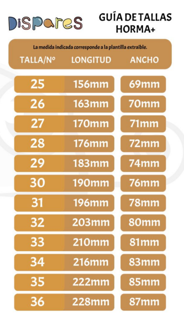 DEPORTIVA RESPETUOSA ZAPAMUNDO UNICORNIO HORMA PLUS DISPARES - Imagen 5