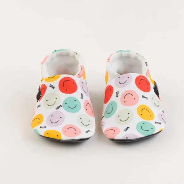 ZAPATILLAS RESPETUOSAS DE INTERIOR ANTIDESLIZANTES HAPPY FACE - SNUGI