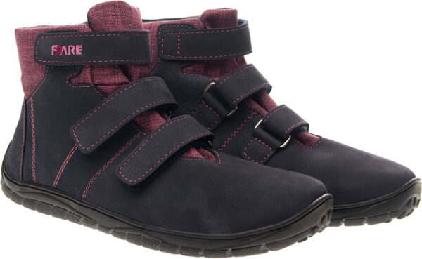 BOTA RESPETUOSA FARE BARE BURDEOS CON MEMBRANA IMPERMEABLE