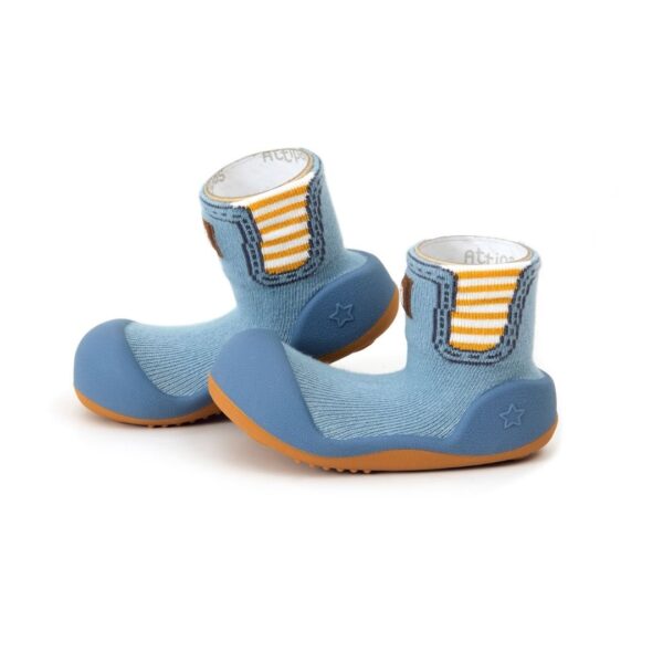 ATTIPAS PRIMEROS PASOS BOOTS BLUE SUELA BICOLOR - Imagen 2