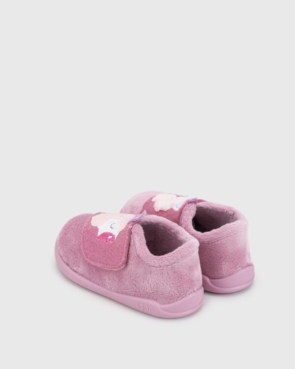 ZAPATILLAS DE CASA HOMIE UNICORNIO ROSA - IGOR - Imagen 2