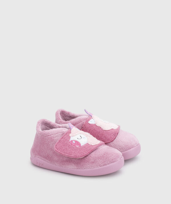 ZAPATILLAS DE CASA HOMIE UNICORNIO ROSA - IGOR - Imagen 4