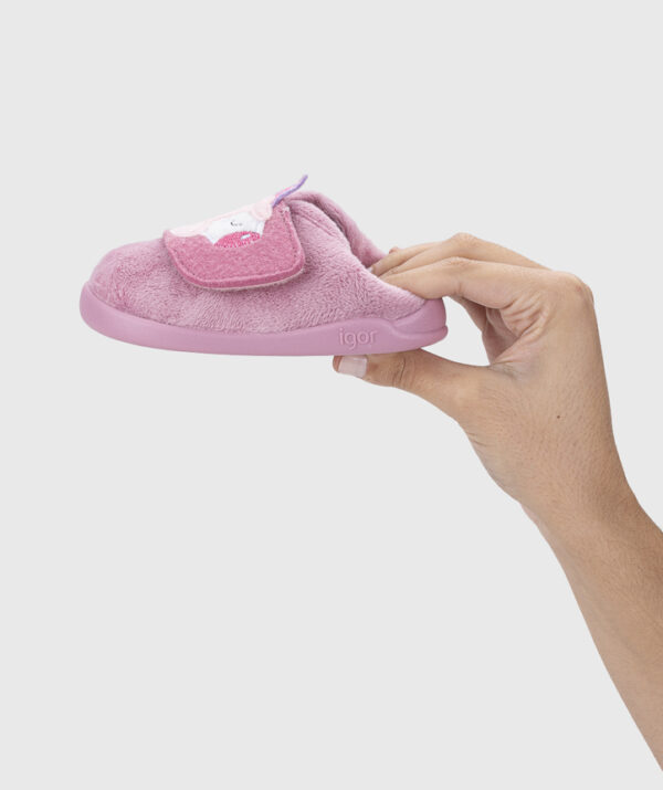 ZAPATILLAS DE CASA HOMIE UNICORNIO ROSA - IGOR - Imagen 6