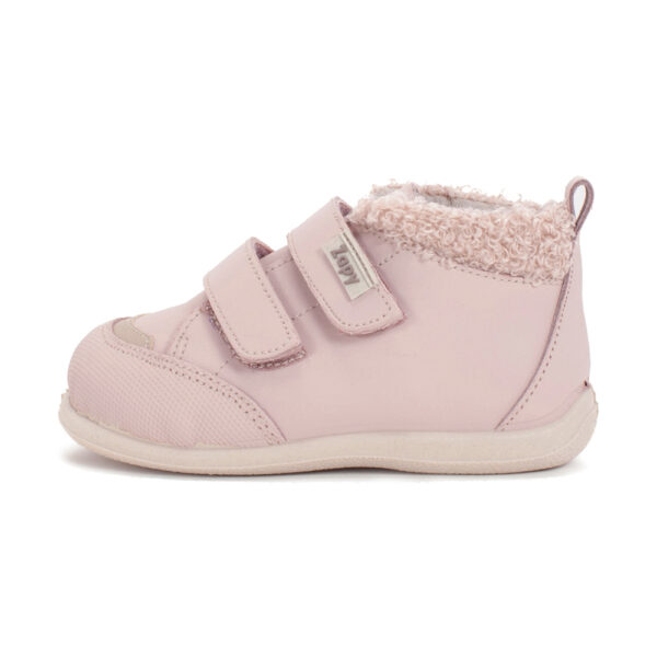 BOTIN RESPETUOSO ZAPYFLEX CON BORREGUITO EN CUELLO COLOR FACE - Imagen 2