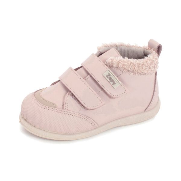 BOTIN RESPETUOSO ZAPYFLEX CON BORREGUITO EN CUELLO COLOR FACE