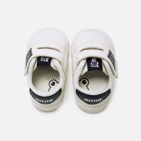 ZAPATILLA RESPETUOSA MUSTANG FREE BLANCO AZUL MARINO - Imagen 7