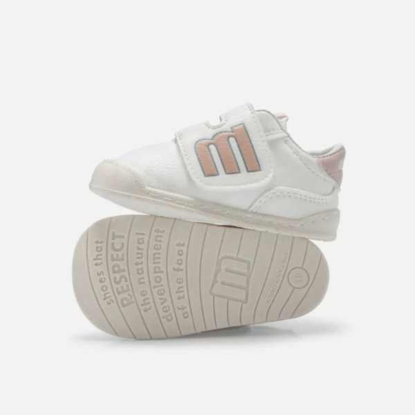 ZAPATILLA DEPORTIVA RESPETUOSA MUSTANG FREE BLANCO NUDE - Imagen 4