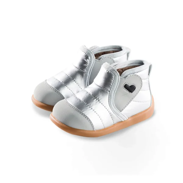 BOTA RESPETUOSA DUMBO PLATA - LITTLEBLUELAMB