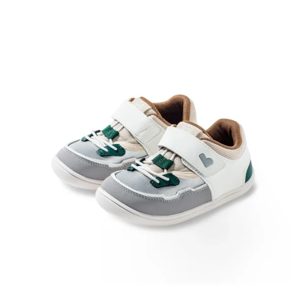 DEPORTIVA RESPETUOSA SPACESHIP GRIS - LITTLEBLUELAMB