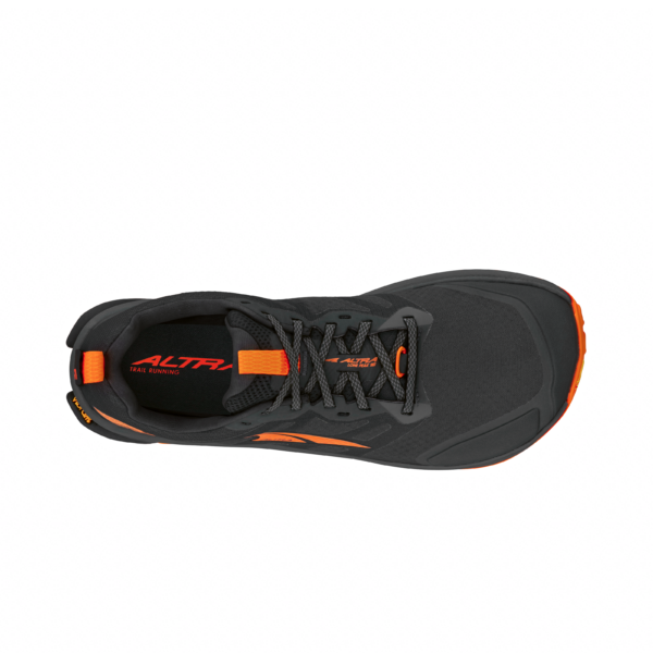 ALTRA LONE PEAK 9+ HOMBRE BLACK/ORANGE - Imagen 3