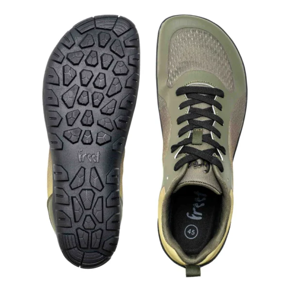 ZAPATILLAS BAREFOOT FREET FELDOM 2 OLIVE GREEN - Imagen 2